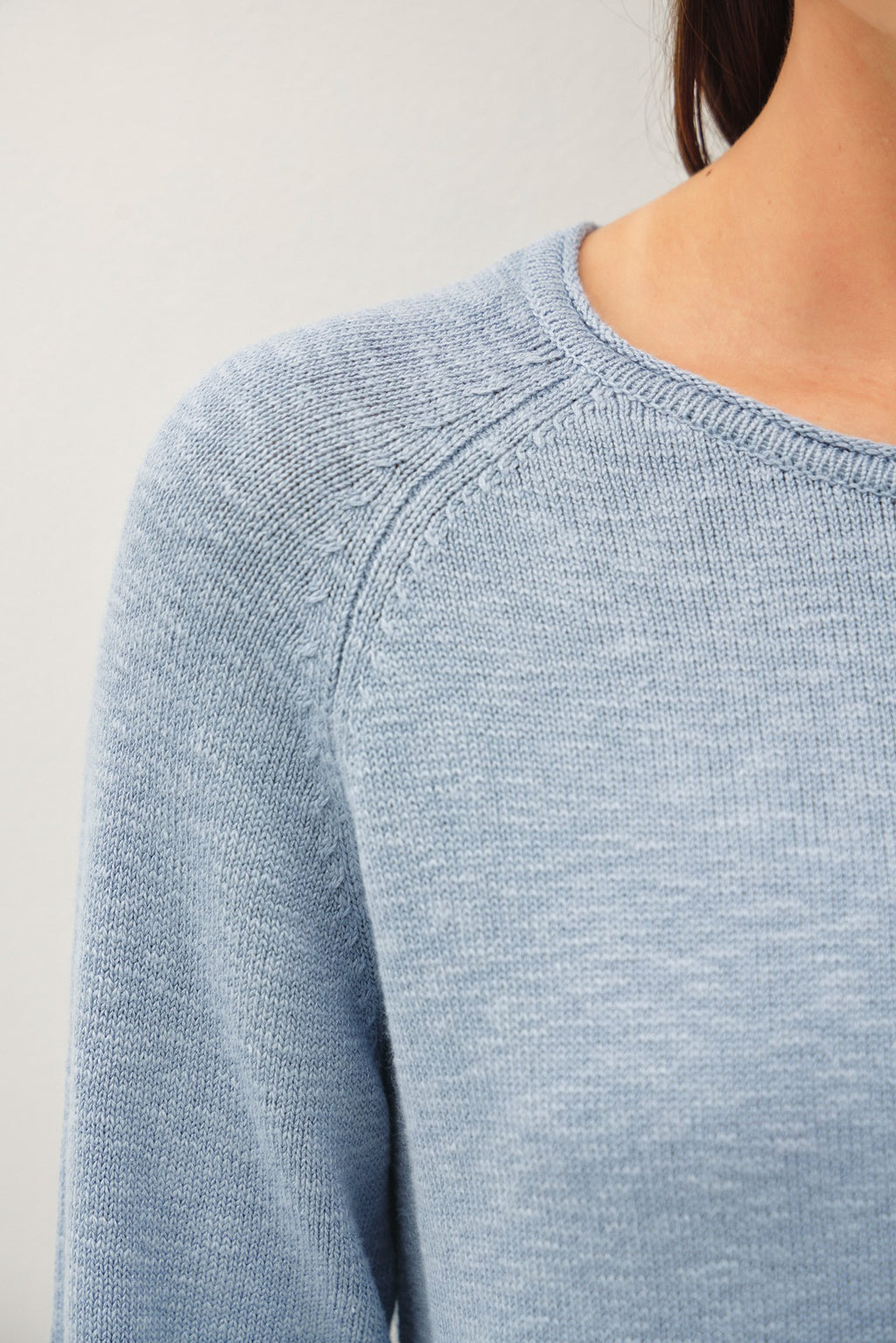 Long Sleeve Sweater Blue